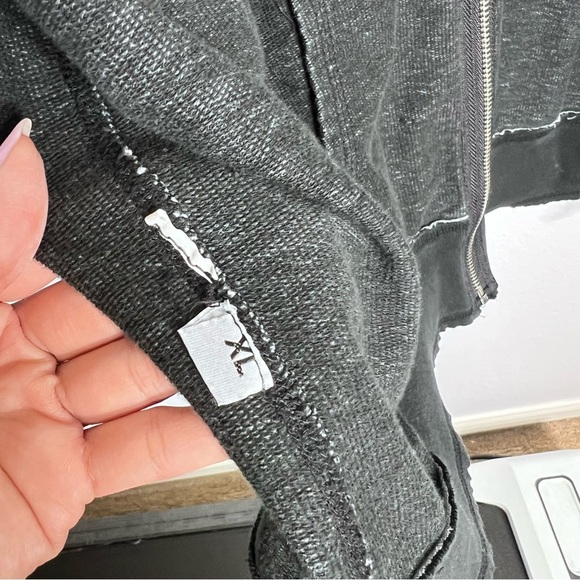 Affliction Vintage Reversible Jacket Sweater Men’s XL Rare Full Zip Up C1 - Picture 6 of 11